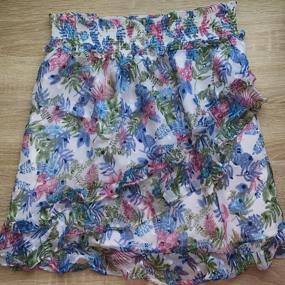Walter Baker mini circle skirt